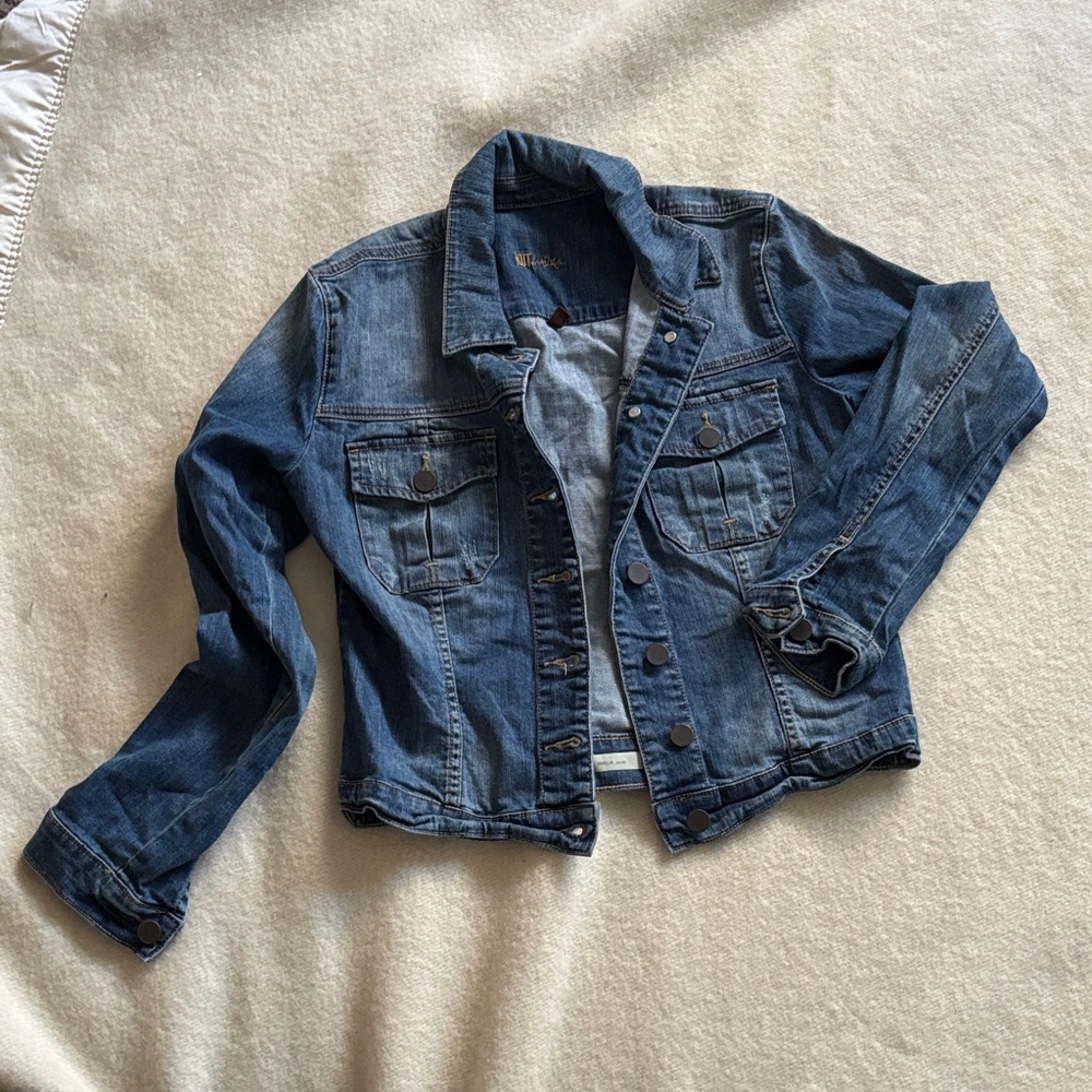 Kut from the Kloth Blue Denim Jacket
